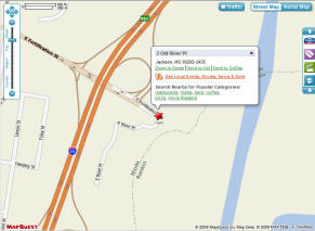 Coalition of Citizens with Disabilities - Mapquest Screengrab